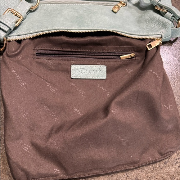 221. Blush Hand/shoulder Bag, Mint Green - Picture 12 of 12